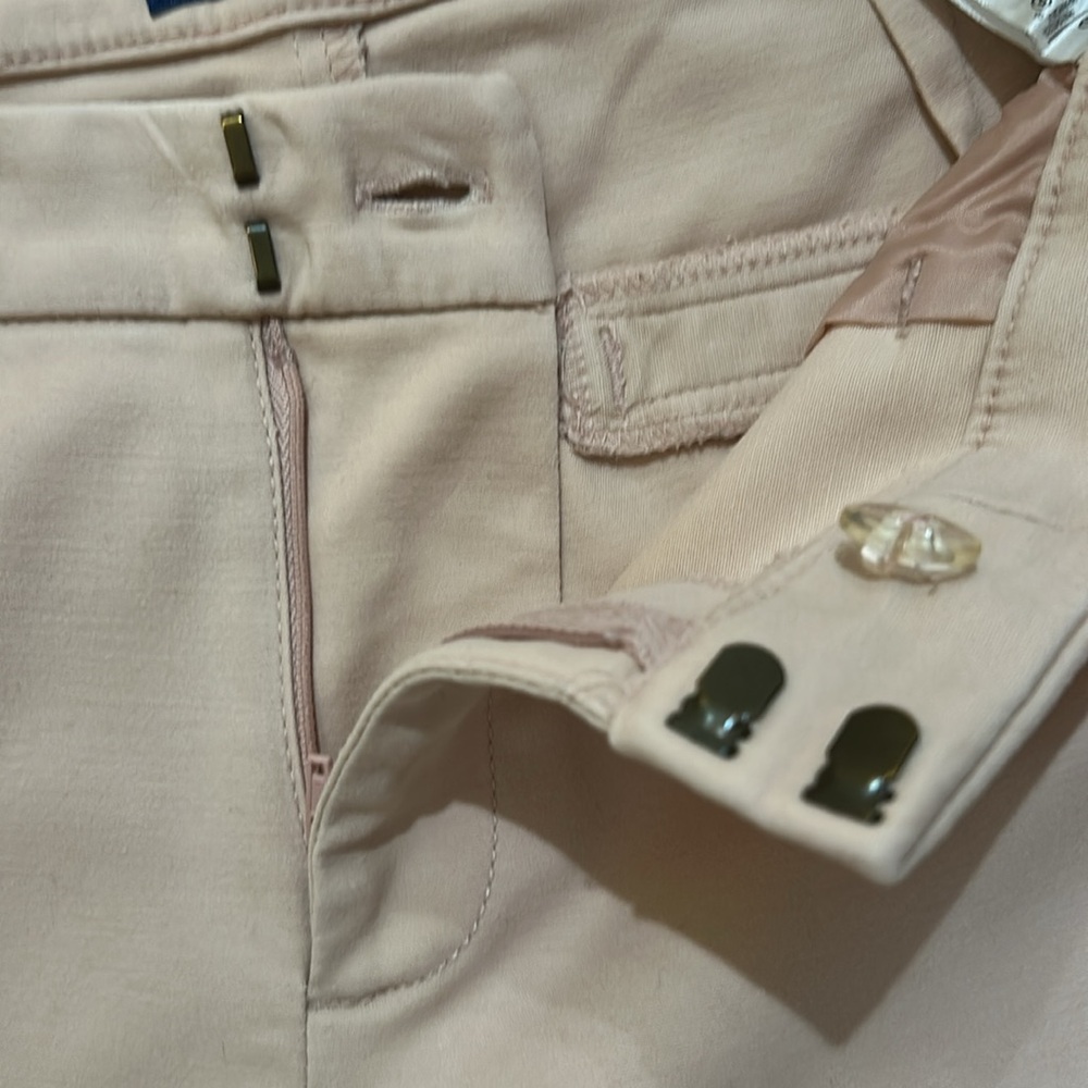 Old Navy Harper size 8 regular, very light pink, side seam pockets, mid rise , - Picture 3 of 6